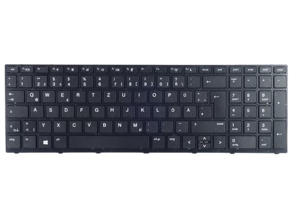 Näppäimistö Tastatur KB HP Probook 650 G4 G5, 655 G4 G5 QWERTZ DE