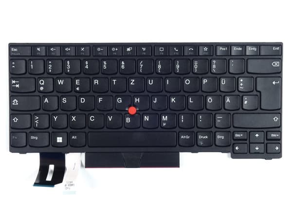 Tastatur Lenovo ThinkPad E490 E495 T490 L490 E480 E485 L480 T480s DE QWERTZ uden baggrundsbelysning