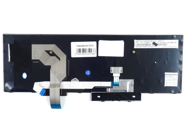 Lenovo ThinkPad T570 T580 DE QWERTZ -näppäimistö ilman taustavaloa