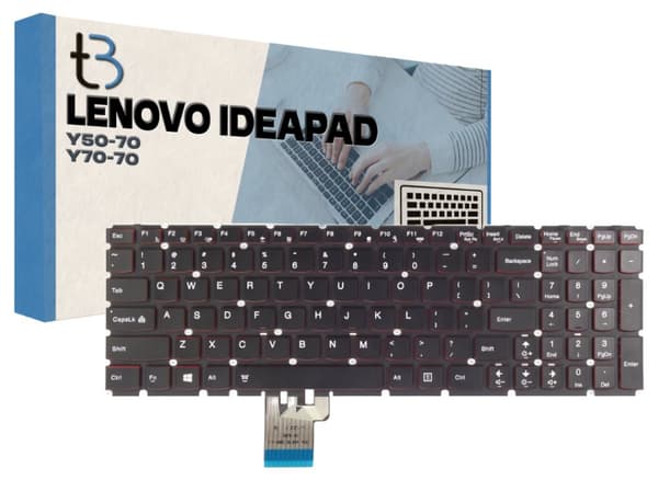 Lenovo Y50-70 Y70-70 Tangentbord Bakgrundsbelyst LED