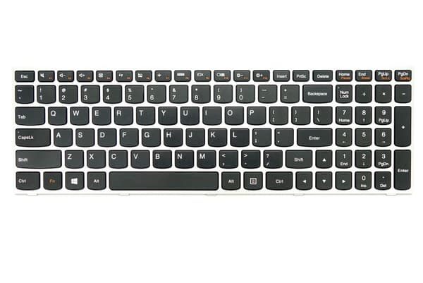 Lenovo Z50 Z50-70 Z50-75 Silver Silver Tangentbord