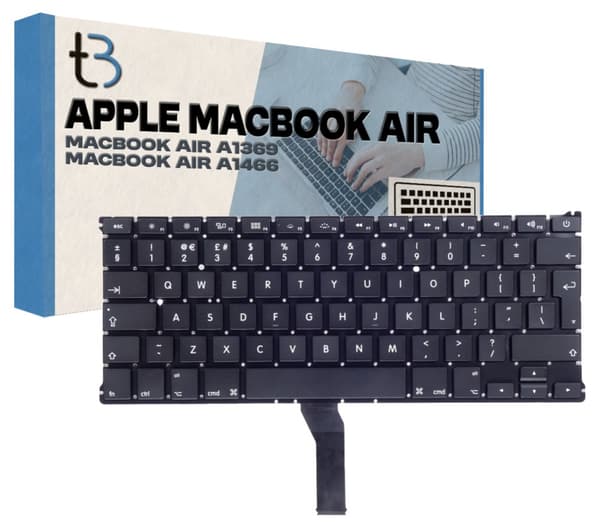 Apple MacBook Air 13" tastatur A1369 A1466 lodret stort Enter