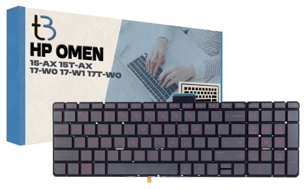 HP Omen 15-AX 15T-AX 17-W0 17-W1 17T-W0 LED-tangentbord
