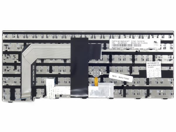 Tradebit - Smag til Lenovo ThinkPad | Tysk DE QWERTZ | Fuld kompatibilitet | Materialer af høj kvalitet | Modeller: T460s T470s