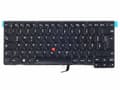 Miniatyrbild 1 av 2: Tangentbord DE QWERTZ för Lenovo ThinkPad, LED, hög kvalitet, modeller: T431s E431 T440 T440p T440s E440 T450 T450s T460