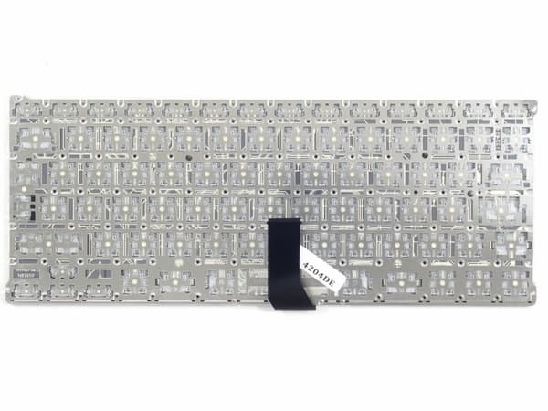 Tradebit - Tastatur for Apple MacBook | Tysk DE QWERTZ | Fuld kompatibilitet | Materialer af høj kvalitet | Model: Air 13 A1369 A1466