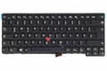 Miniatyrbillede 1 af 2: DE QWERTZ-tastatur til Lenovo ThinkPad, høj kvalitet, modeller: T431 T440 T440s T440P E431 E440