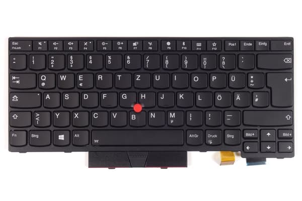 DE QWERTZ-tastatur til ThinkPad, LED, høj kvalitet, modeller: T470 T480