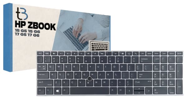 HP Zbook 15 G5 15 G6 17 G5 17 G6 LED-näppäimistö