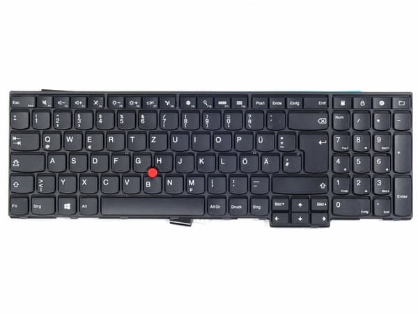 DE QWERTZ-tangentbord för ThinkPad, hög kvalitet, modeller: T540 T540p T550 T560 W531 E540 L540 W540 L560