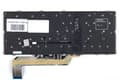 Miniatyrbild 2 av 2: Tangentbord DE QWERTZ för HP EliteBook X360, LED, hög kvalitet, modell: 1030 G3