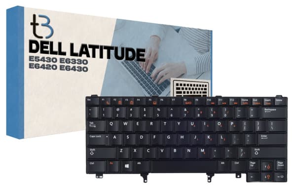 DELL E5430 E6330 E6420 E6430 LED-tangentbord