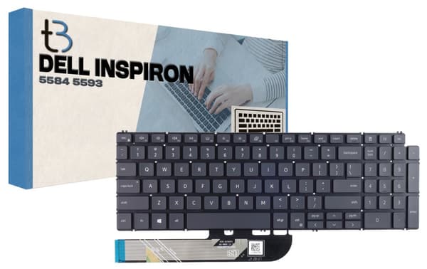 DELL Inspiron 5584 5593 LED-tangentbord