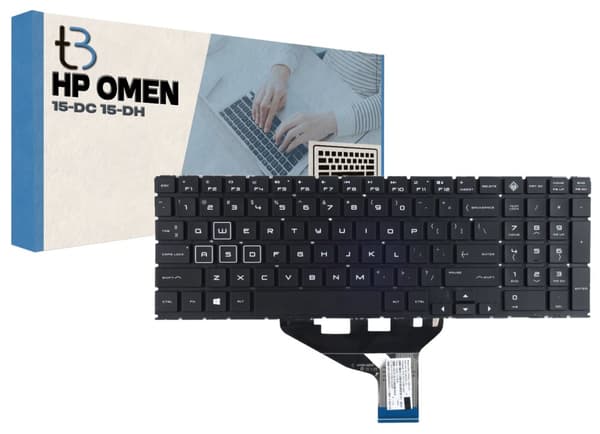 HP Omen 15-DC 15-DH RGB-tastatur