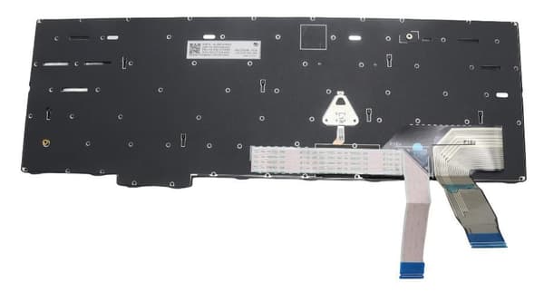 Tastatur Lenovo CS23 NM TOP sort, fransk layout, 5N21K05162