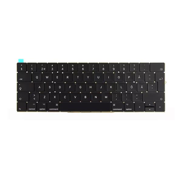 Tangentbord (Svenska) MacBook Pro 13"/15" Retina Touch Bar A1706/A1707 (Late 2016-2017)