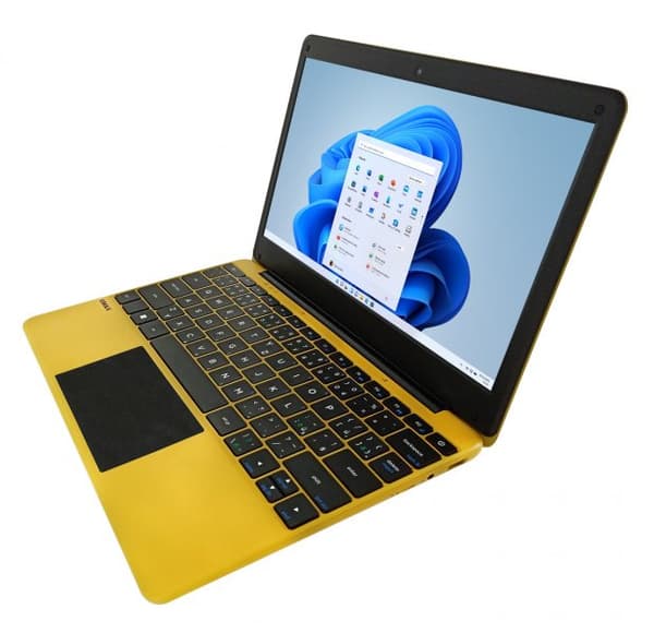 UMAX notebook VisionBook 12WRx/ 11,6" IPS/ 1366x768/ N4020/ 4GB/ 128GB Flash/ mini HDMI/ 2x USB/ USB-C/ W11 Pro/ žlutý