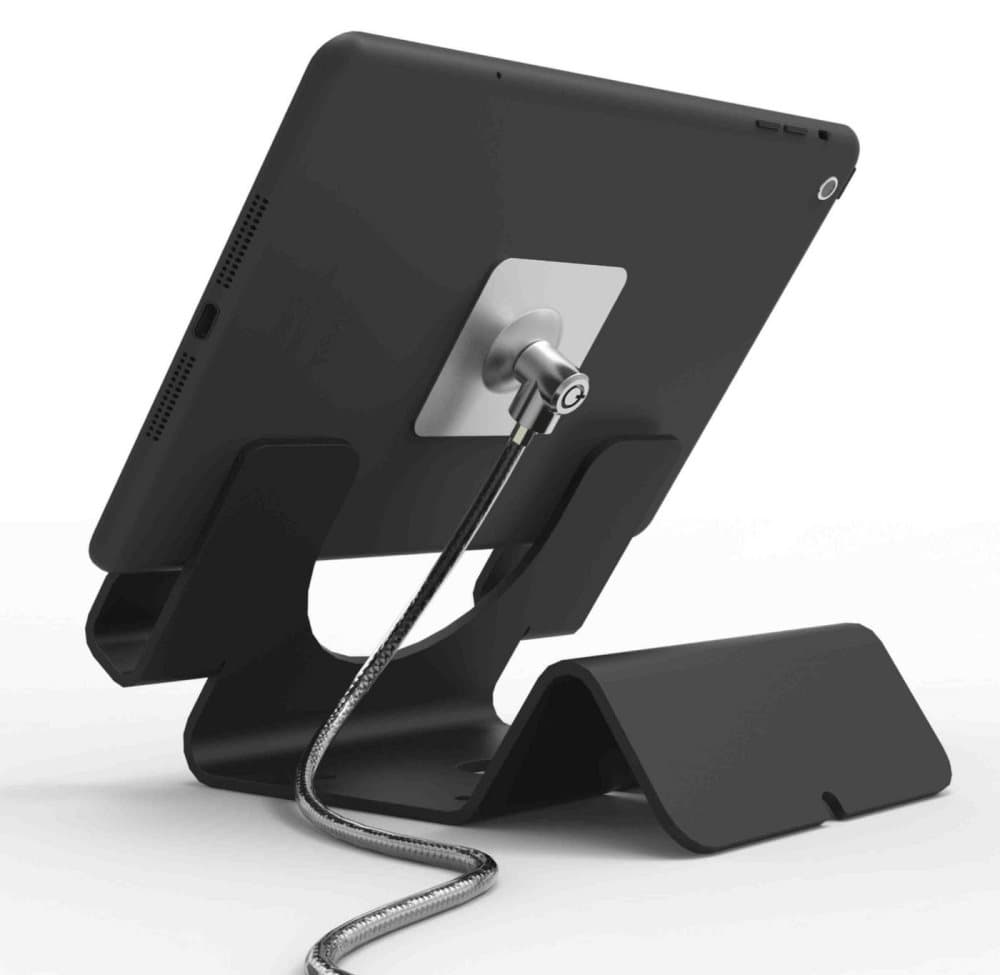 Compulocks Universal Tablet Security Holder and Lock - Säkert bordsställ - svart