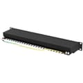 Miniatyrbild 2 av 2: Patchpanel LANBERG PPSA-1024-B 24 portar 1U CAT.6A FTP Svart