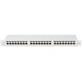 Miniatyrbild 1 av 2: Patchpanel LANBERG PPSA-1024-S 24 portar 1U CAT.6A FTP Grå