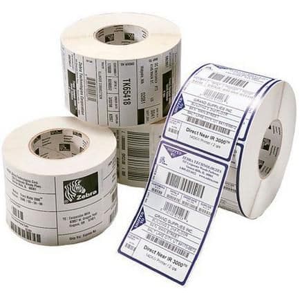 Zebra LAB-RL-TT-PAP-75X37MM, 3010890-T