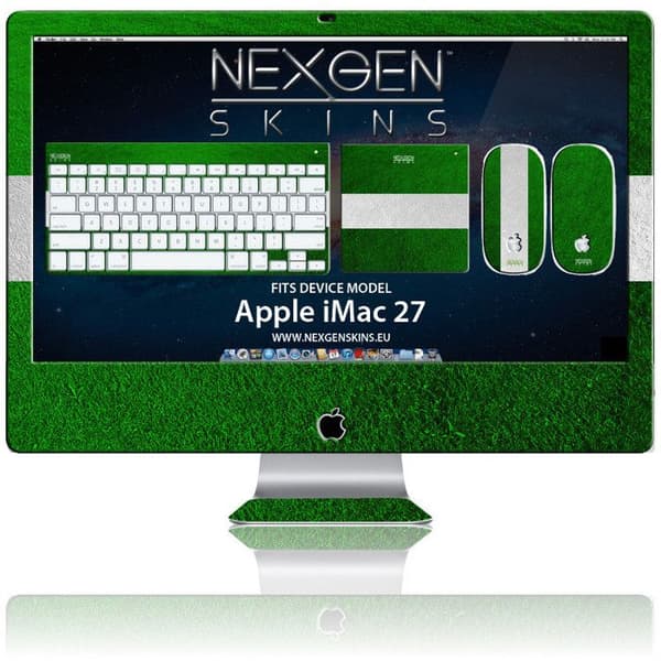 Skins Nexgen med 3D-effekt för iMac 27" (On the Field 3D)