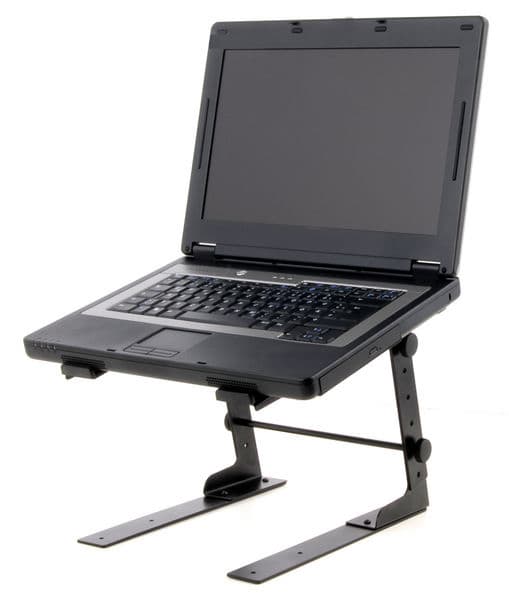 Laptop Stativ med bord-beslag, sort