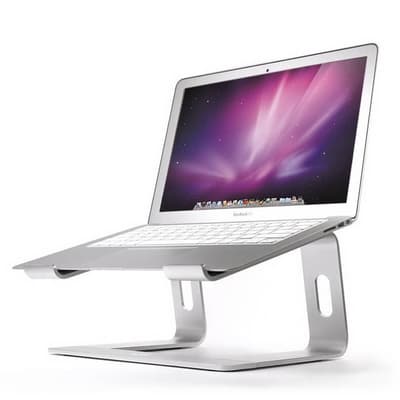 Laptop stander, silver