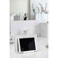 Miniatyrbild 6 av 7: Dubbelt Bordsställ för Tablets Mac/Ultrabooks Justerbar Aluminium Silver