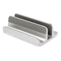 Miniatyrbild 1 av 7: Dubbelt Bordsställ för Tablets Mac/Ultrabooks Justerbar Aluminium Silver