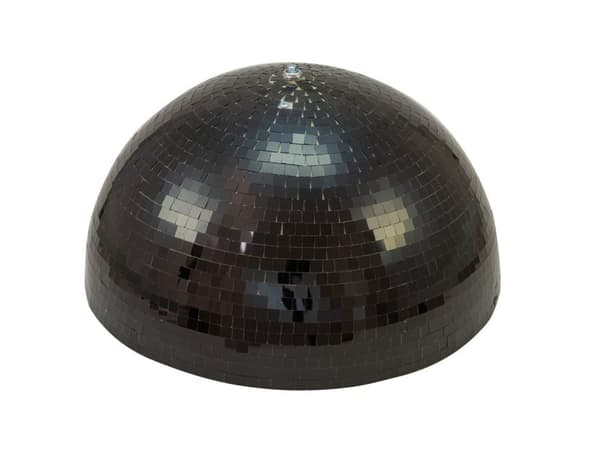 Eurolite - Half Mirror Ball 50cm black motorized