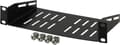 Miniatyrbilde 4 av 4: 10 "fixed shelf, 1U, 136mm deep, black