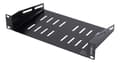 Miniatyrbilde 1 av 4: 10 "fixed shelf, 1U, 136mm deep, black