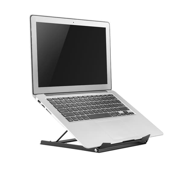 OFFICE Foldable steel laptop/tablet stand 5 adjust 1015"