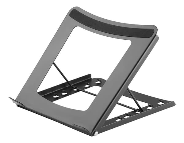 OFFICE Foldable steel laptop/tablet stand 5 adjust 1015"