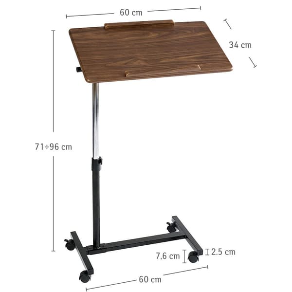 Tatkraft, Gain - Justerbart Laptopbord på Hjul