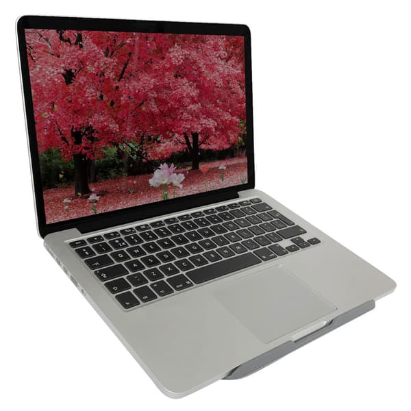 Laptop stativ - Macbook stativ - Metal - Sølv