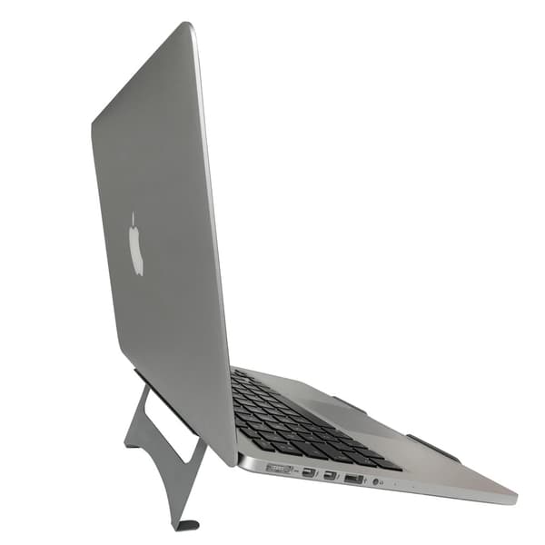 Laptop stativ - Macbook stativ - Metal - Sølv