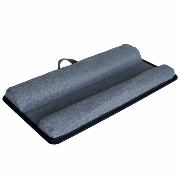 Laptopkudde med musmatta och telefonhållare - Carbon - Svart / Grå