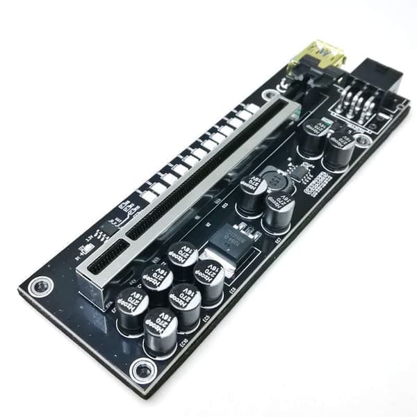 PCI-E Riser 011 Pro Plus Gold USB 3.0 1X to 16X 6PIN, 60cm Kabel