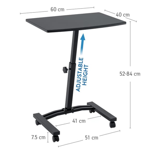 Tatkraft, Dream - Justerbart Laptopbord med Hjul
