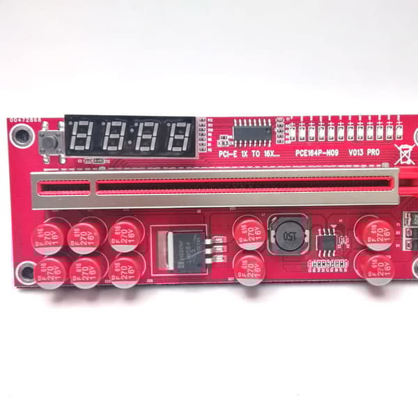 PCI-E-NOUSUPUTKI 013 PRO LÄMPÖTILANÄYTTÖ, USB 3.0, 60CM KAAPELI