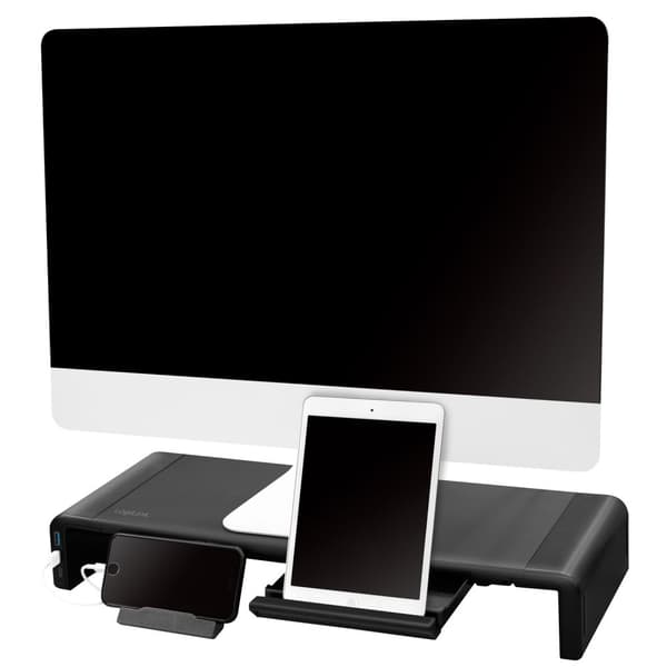 LogiLink Skærmstativ 63 cm med USB-hub 3-port