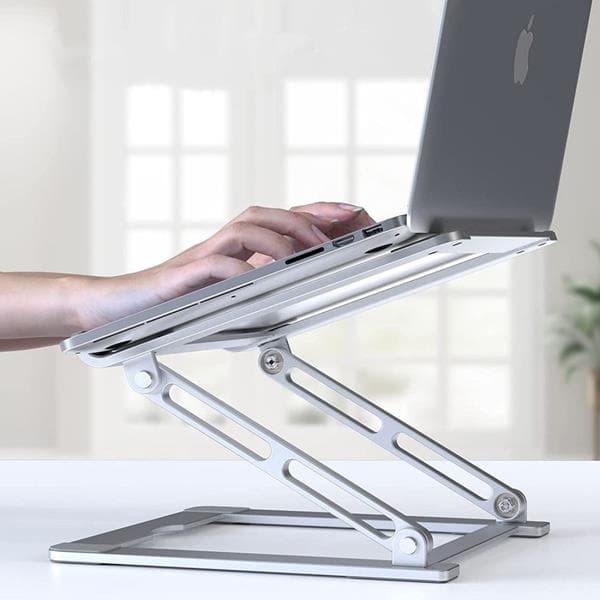 Tech-Protect Prodesk Universal Stativ för bärbar dator - Silver