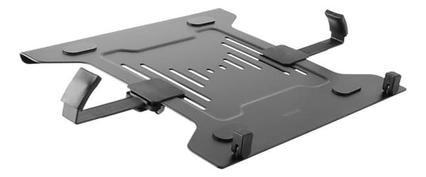 Universal laptop holder, steel, VESA, black