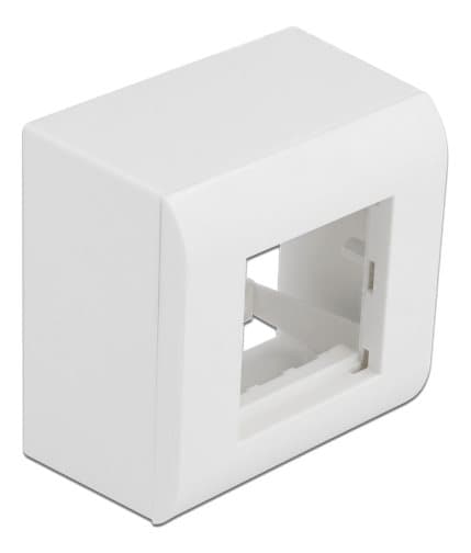 Surfacemounted Housing  Easy 45 Modules 82 x 82 mm white