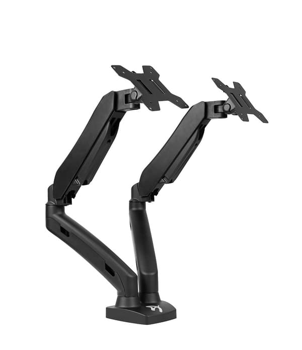 Arozzi Alzare Duo - Gas Spring Dual Monitor Arm