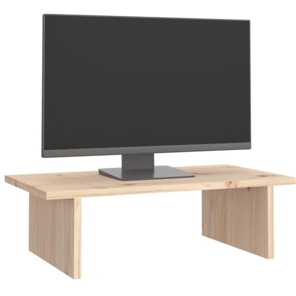 vidaXL Skärmställ 50x27x15 cm massiv furu