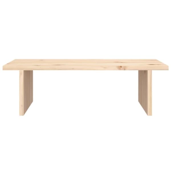 vidaXL Skärmställ 50x27x15 cm massiv furu