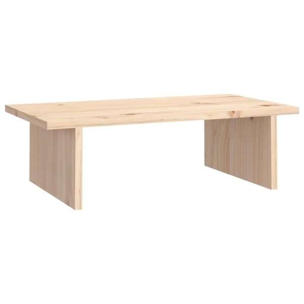 vidaXL Skärmställ 50x27x15 cm massiv furu